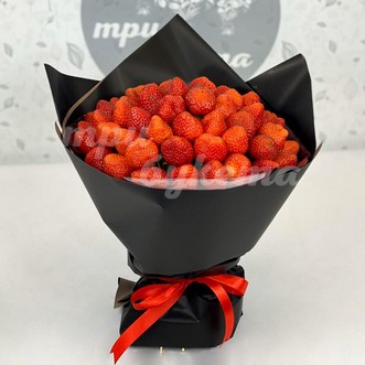 Сладкий букет из клубники 60 шт.